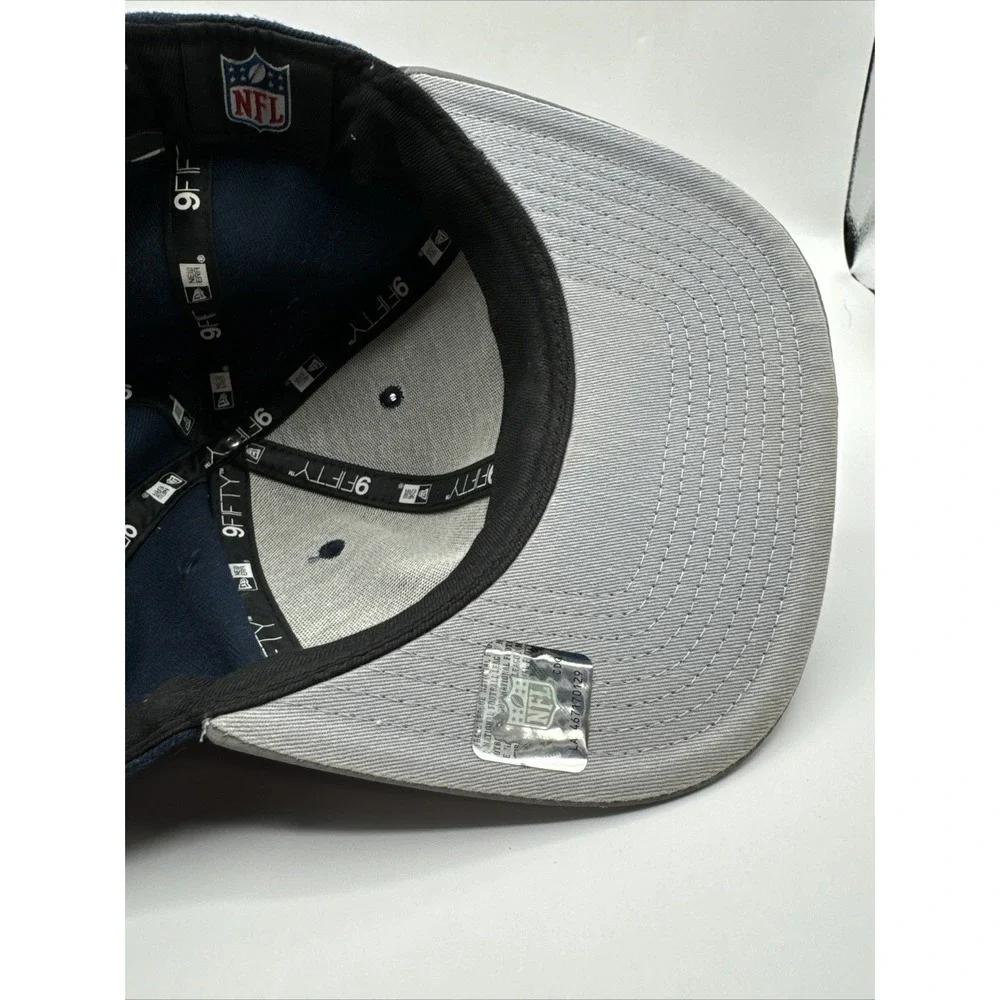 Dallas Cowboys Hat NFL New Era Original‎ Fit 9FIFTY SNAPBACK Navy and Gray Tags